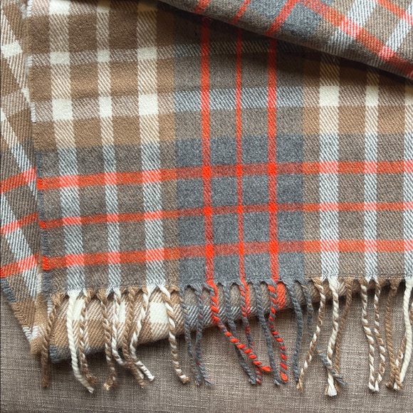 J. Crew Tartan Large Winter Scarf - Picture 2 of 3